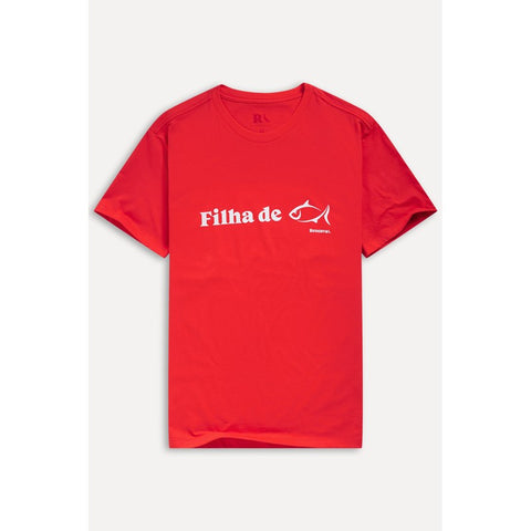 CAMISETA RESERVA PAIS EST FILHA DE PEIXE VERMELHO