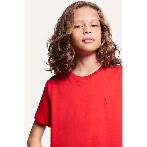 CAMISETA RESERVA MINI MAS PF PIMA VERMELHO