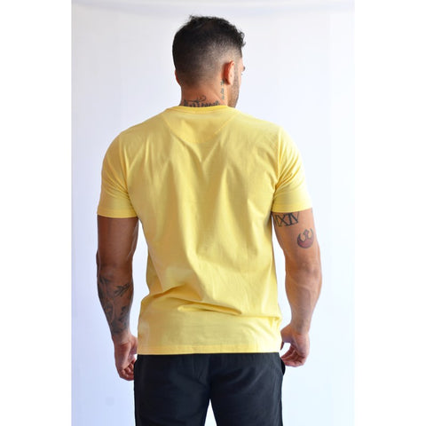 CAMISETA BASICA MASC BRENDON AMARELO AMARELO