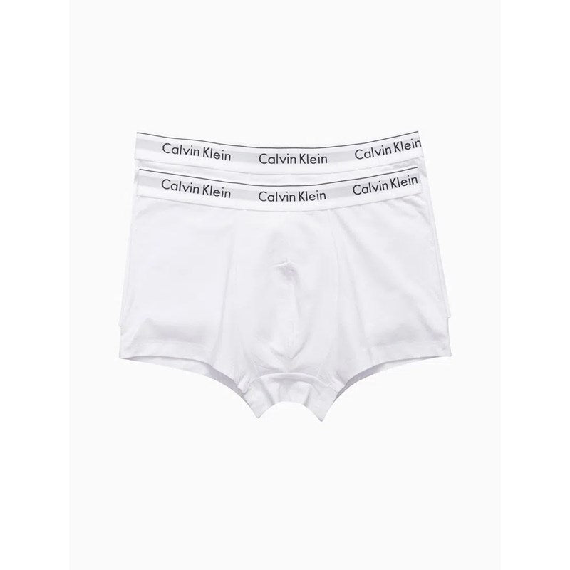 KIT 2 CUECAS CKJ MAS TRUNK MODERN COTTON BRANCO