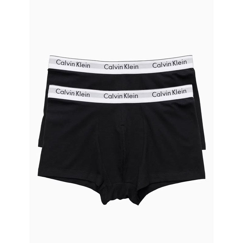 KIT 2 CUECAS CKJ MAS TRUNK MODERN COTTON PRETO
