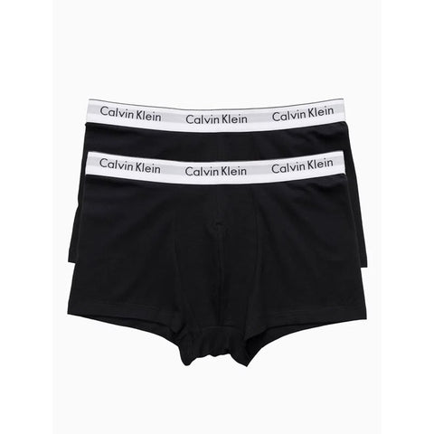 KIT 2 CUECAS CKJ MAS TRUNK MODERN COTTON PRETO