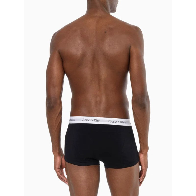 KIT 2 CUECAS CKJ MAS TRUNK MODERN COTTON PRETO