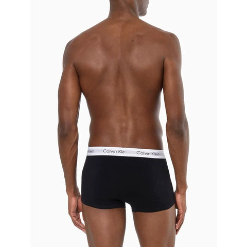 KIT 2 CUECAS CKJ MAS TRUNK MODERN COTTON PRETO