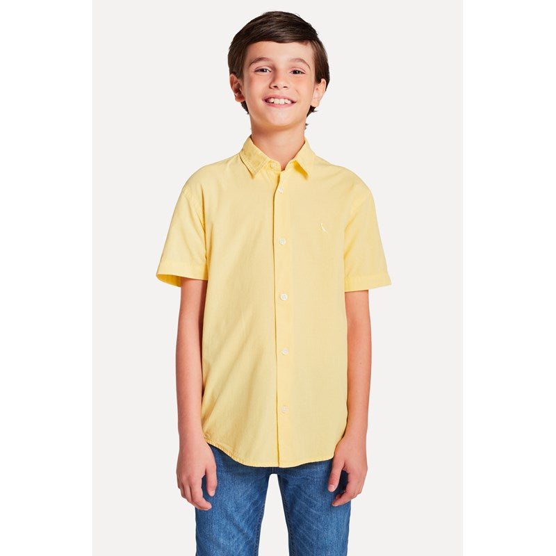 CAMISA RESERVA MINI MC TP NOVA PARATY AM AMARELO CLARO