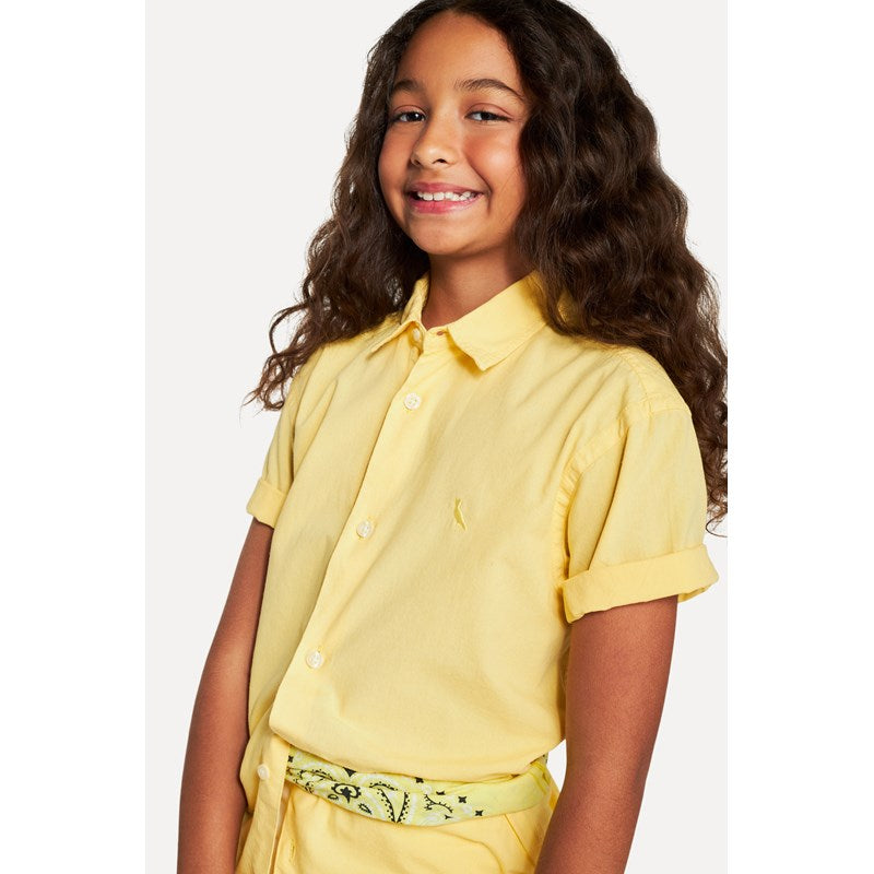 CAMISA RESERVA MINI MC TP NOVA PARATY AM AMARELO CLARO