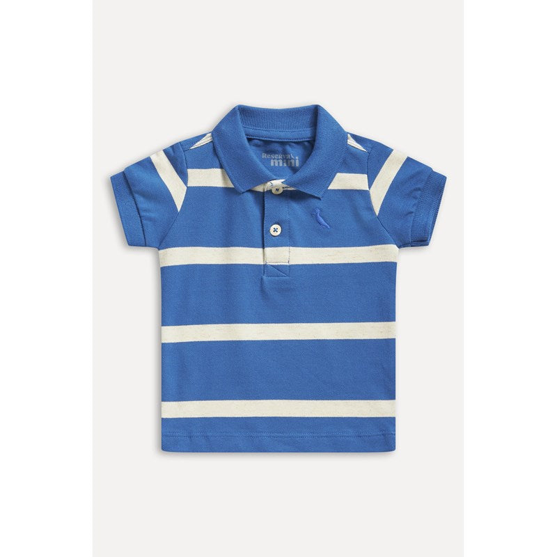 POLO RESERVA MINI BB PIQUET JOA AZUL ROY AZUL ROYAL