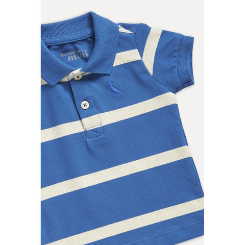 POLO RESERVA MINI BB PIQUET JOA AZUL ROY AZUL ROYAL