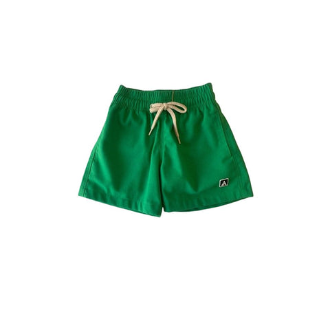 SHORT LINHO MASC KIDS LISO VERDE BANDEIR VERDE BANDEIRA