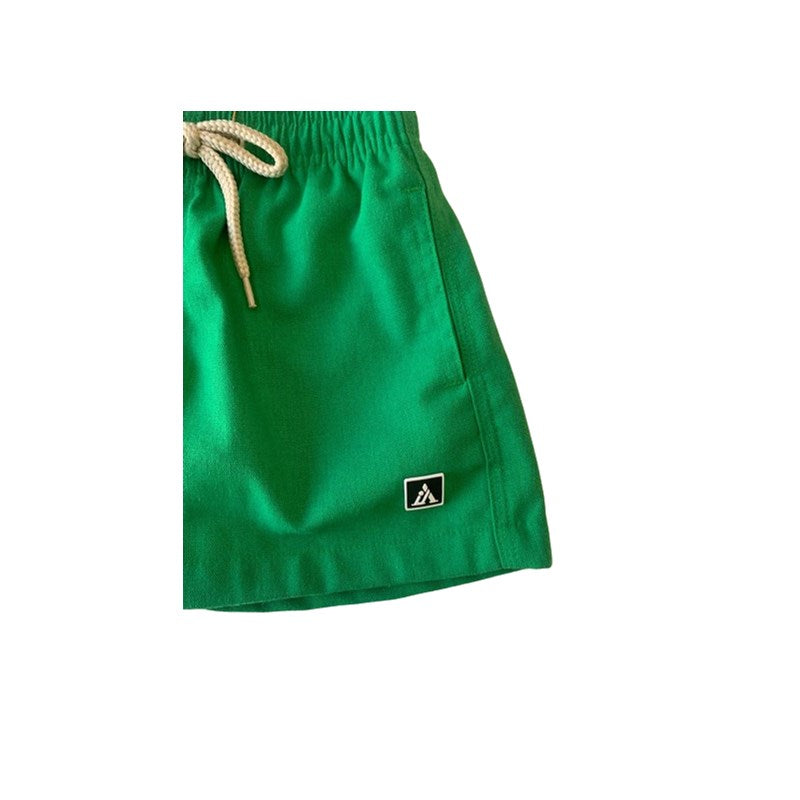 SHORT LINHO MASC KIDS LISO VERDE BANDEIR VERDE BANDEIRA