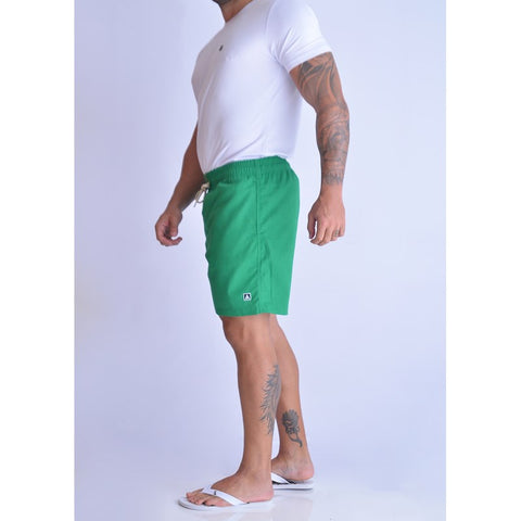 SHORT LINHO MASC LISO VERDE BANDEIRA VERDE BANDEIRA