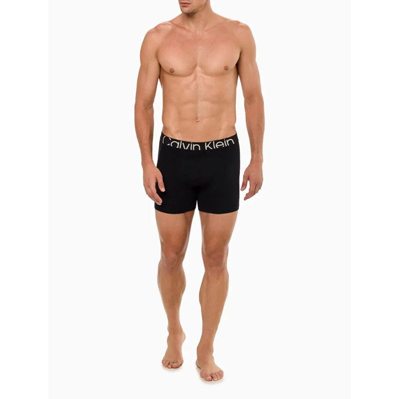 KIT 02 CUECAS CKJ MASC BOXER COTTON CK A PRETO