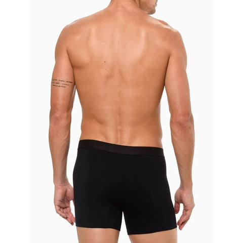 KIT 02 CUECAS CKJ MASC BOXER COTTON CK A PRETO