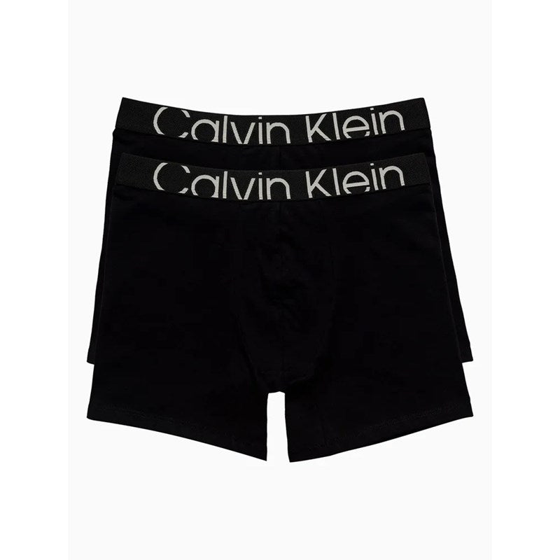 KIT 02 CUECAS CKJ MASC BOXER COTTON CK A PRETO