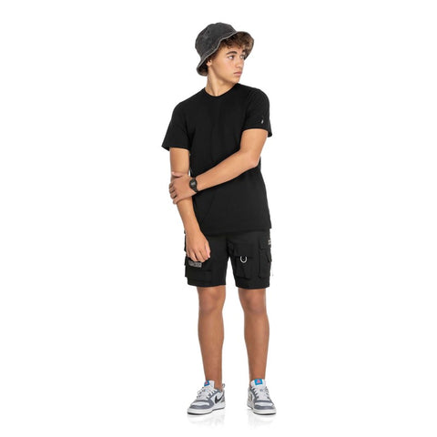 CAMISETA MASCULINA ELIAN PRETO - 10/18 PRETO