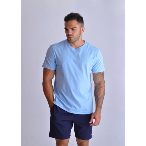CAMISETA RESERVA MAS CARECA AZUL CLARO