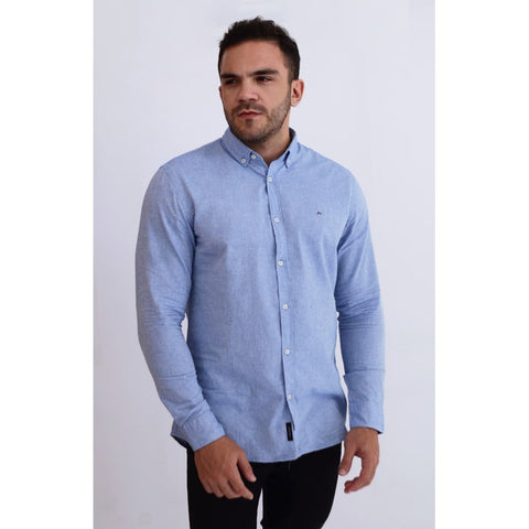 CAMISA ARAMIS ML SLIM OXFORD BUTTON DOWN AZUL