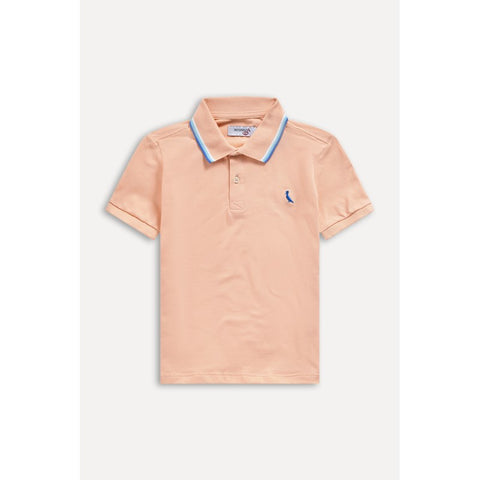 POLO RESERVA MINI PIQUET 3 FRISOS LARANJ LARANJA BERGAMOTA