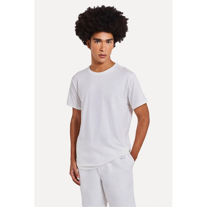 CAMISETA MC MASC GOLA CARECA SIMPLES OFF OFF WHITE