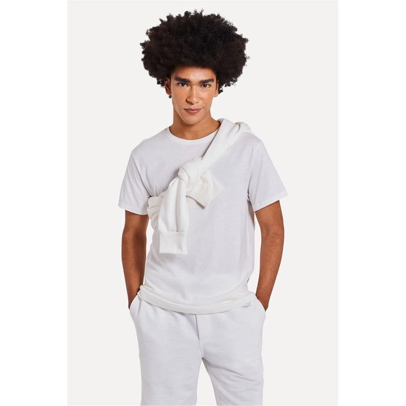 CAMISETA MC MASC GOLA CARECA SIMPLES OFF OFF WHITE