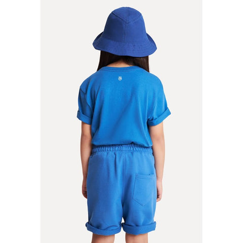 CAMISETA MC MASC MINI SIMPLES AZUL ROYAL AZUL ROYAL