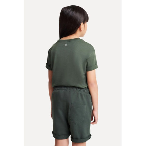 CAMISETA MC MASC MINI SIMPLES VERDE MUSG VERDE MUSGO