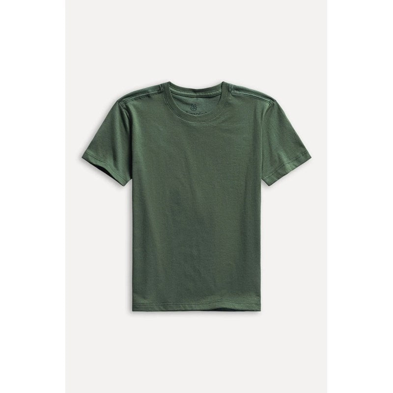 CAMISETA MC MASC MINI SIMPLES VERDE MUSG VERDE MUSGO