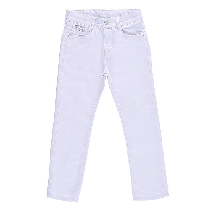 CALCA MASC SKINNY CRAWLING - 4/8 BRANCO