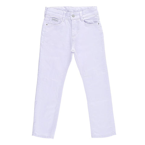 CALCA MASC SKINNY CRAWLING - 4/8 BRANCO