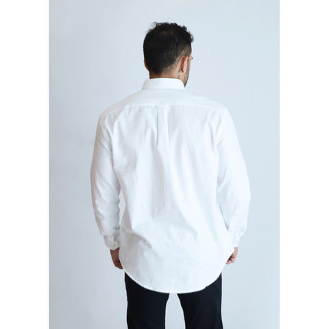 CAMISA ARAMIS ML REG BUTTON DOWN OXFORD BRANCO