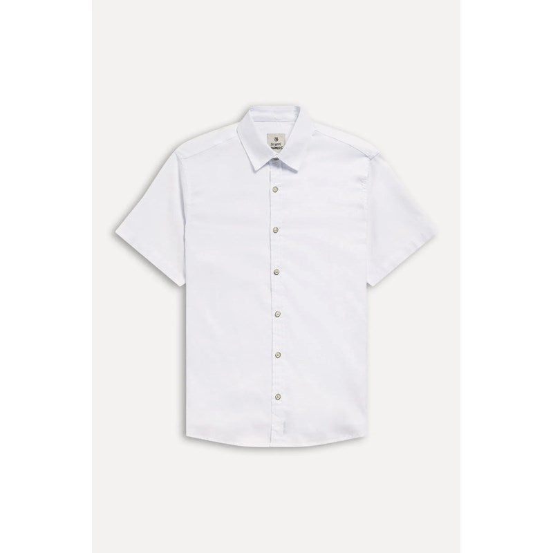 CAMISA MASC MC UNICOLOR SIMPLES BRANCO BRANCO