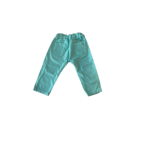 CALCA MASC SKINNY P/M/G VERDE AGUA  TAM VERDE AGUA