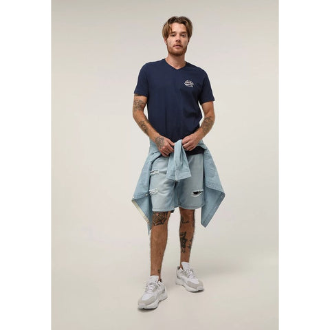 CAMISETA MC MASCULINA AEROPOSTALE AZUL M MARINHO