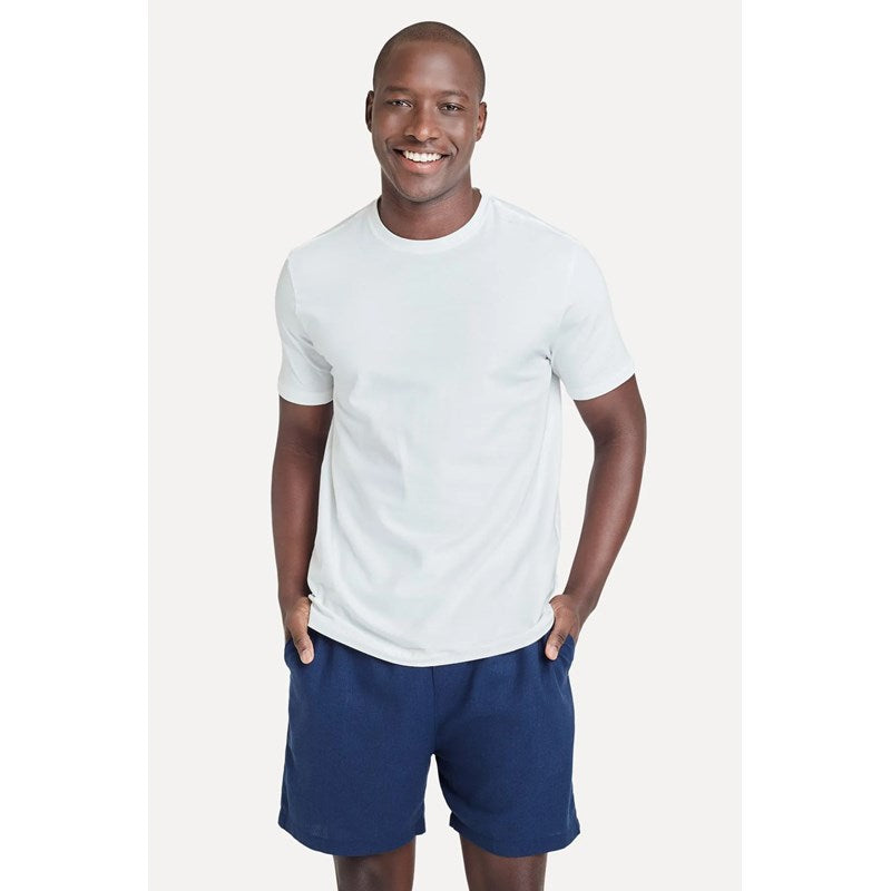 CAMISETA MC SIMPLES + MASC SIMPLES OFF WHITE