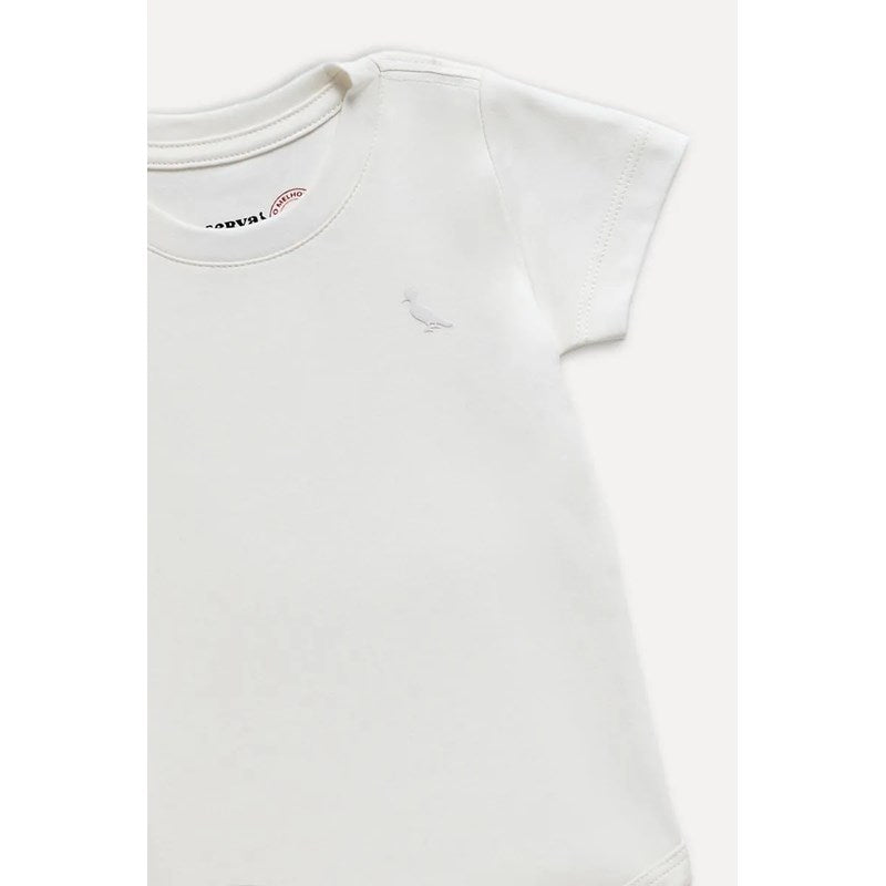 BODY RESERVA MINI BB MC PIMA CONFORT OFF WHITE