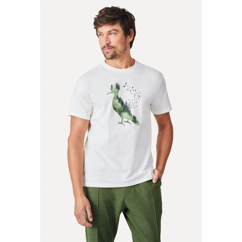 CAMISETA RESERVA MASC EST PICA PAU PINES OFF WHITE