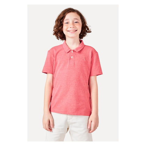 POLO RESERVA MINI PIQUET PARIS VERMELHO CEREJA