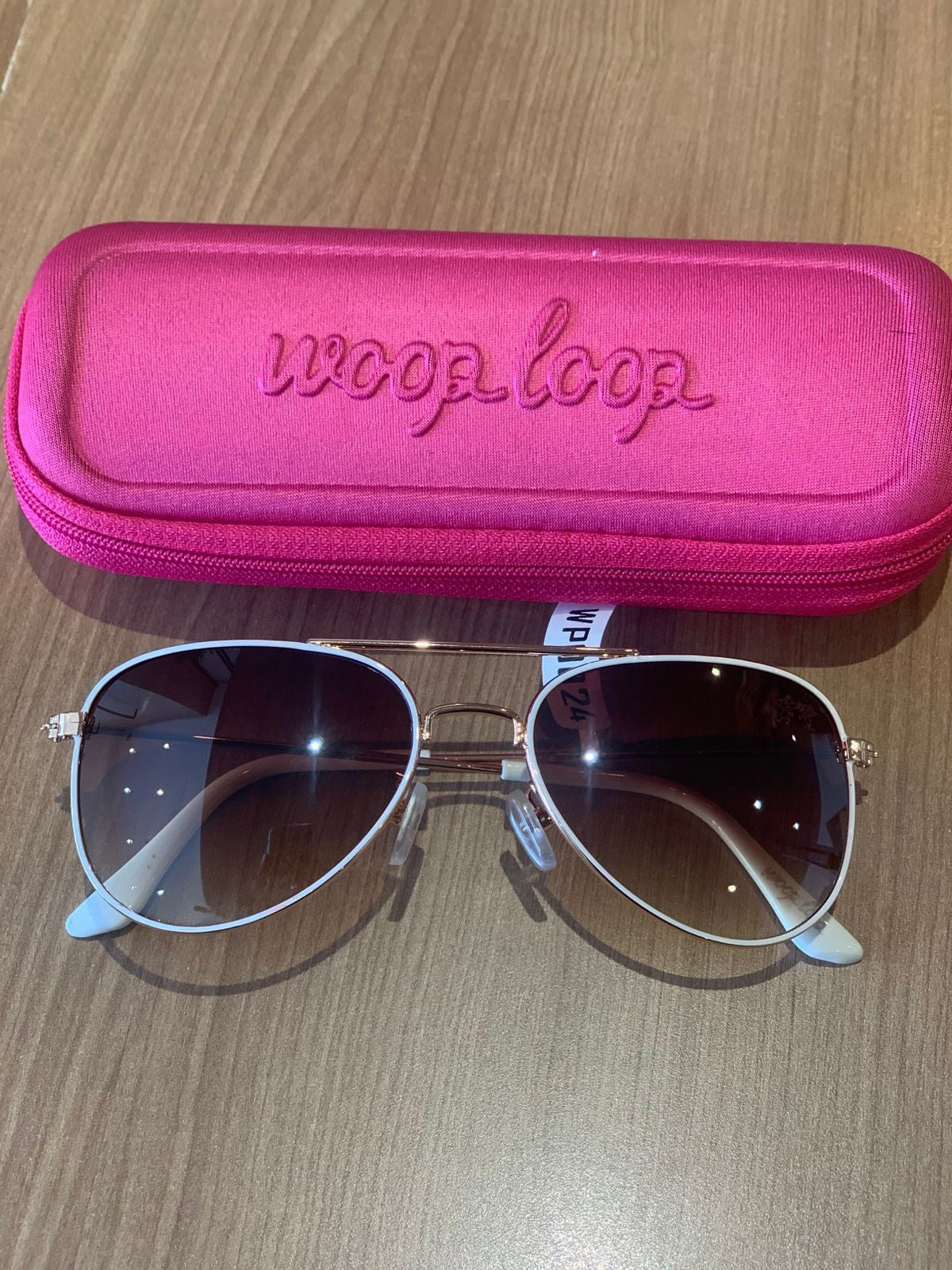 OCULOS DE SOL INF WP METAL BRANCO