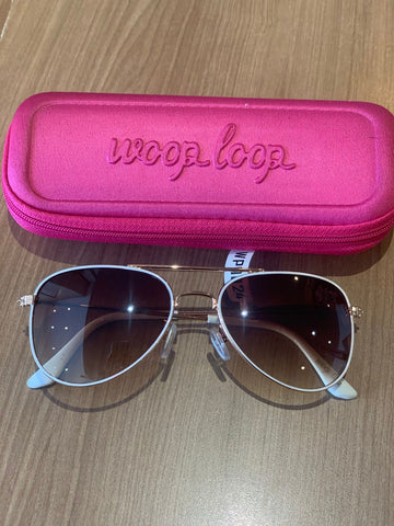OCULOS DE SOL INF WP METAL BRANCO