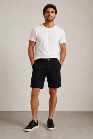 BERMUDA RSV CASUAL PF IRON CONTINUO PRETO