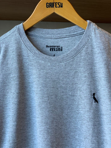 CAMISETA RESERVA MINI MAS SM PARIS CINZA MESCLA