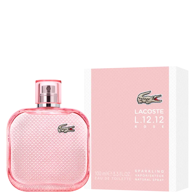 PERFUME LACOSTE FEM ROSE SPARKLING EDT ROSE