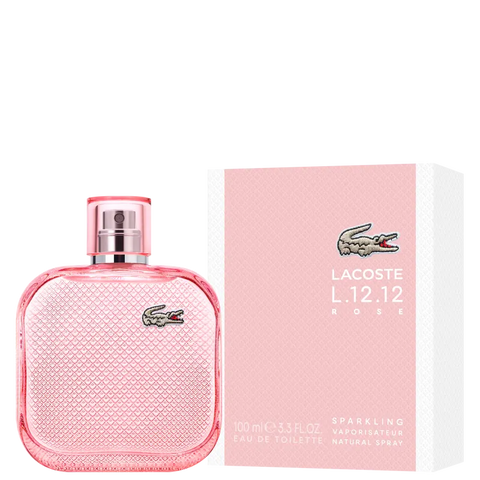 PERFUME LACOSTE FEM ROSE SPARKLING EDT ROSE