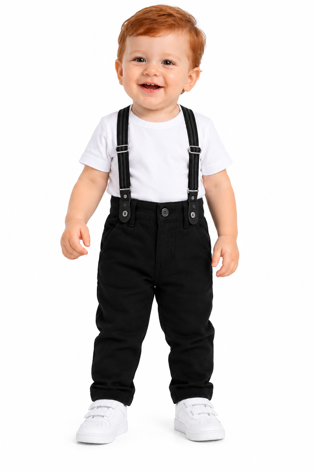 CALCA MASC SKINNY CRAWLING C SUSP - 1/3 PRETO