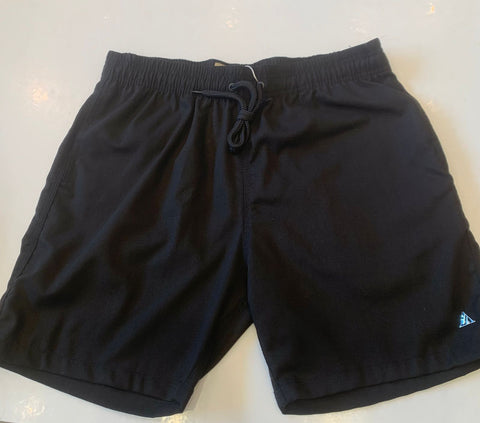 NOVO SHORT LINHO MASC LISO PRETO