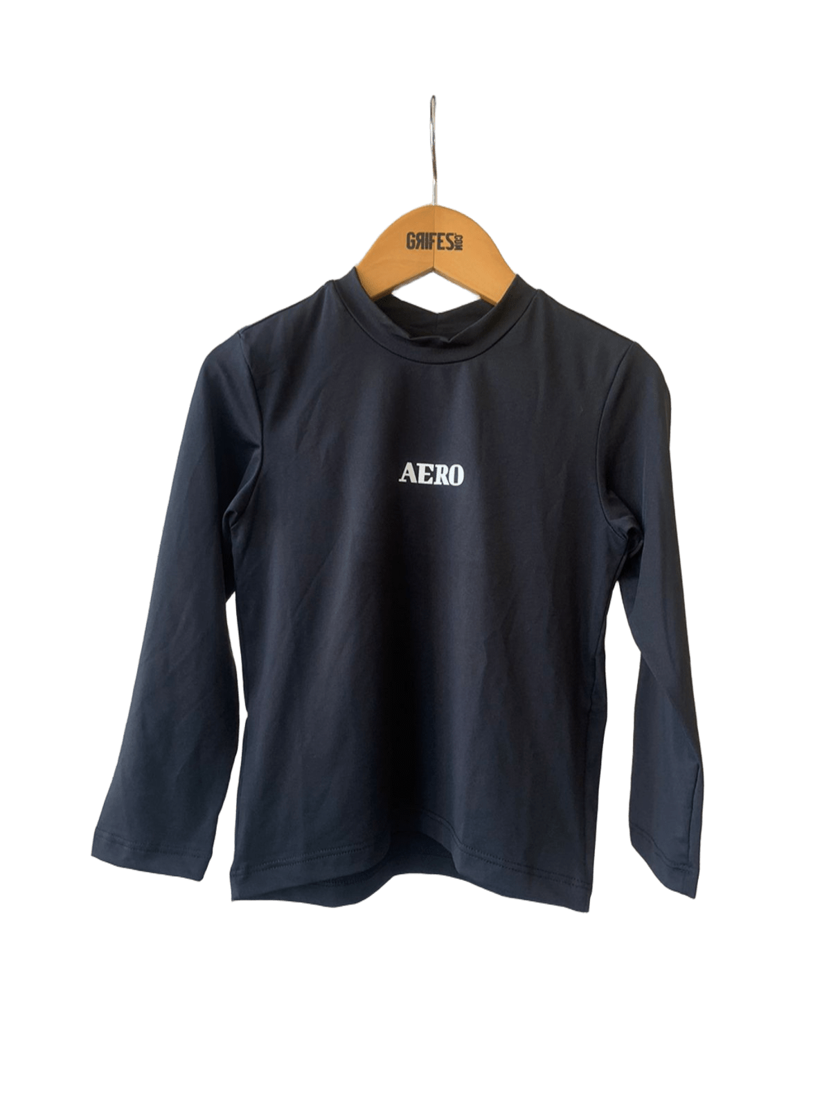 NOVO BLUSA UV KIDS ML SLIM PRETO