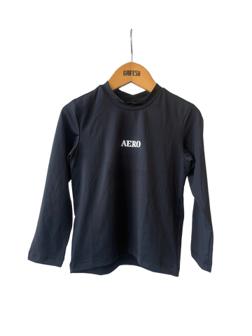 NOVO BLUSA UV KIDS ML SLIM PRETO