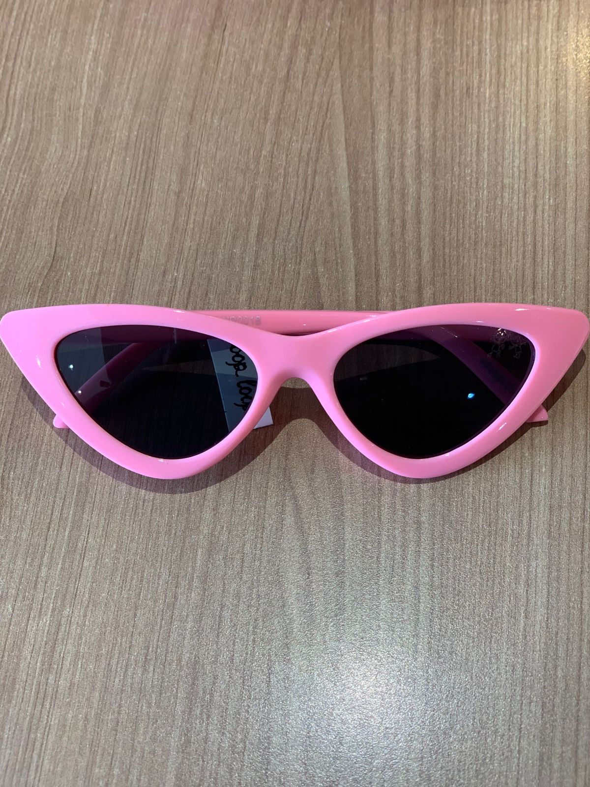NOVO OCULOS DE SOL INFANTIL WP ACETATO ROSA CLARO