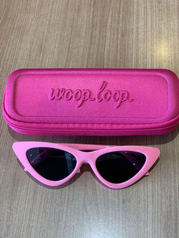 NOVO OCULOS DE SOL INFANTIL WP ACETATO ROSA CLARO