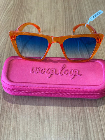 NOVO OCULOS DE SOL INFANTIL WP ACETATO LARANJA
